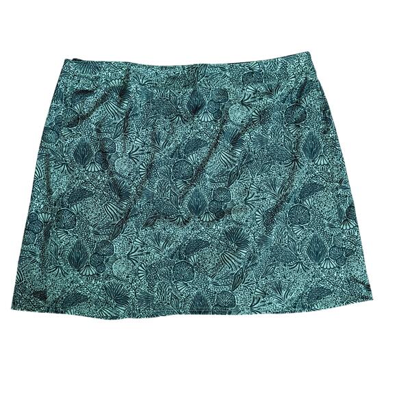 NWT Ripskirt Hawaii Wailea‎ Green Size XXL Length 2 Resort Summer Pool Pocket - Picture 1 of 7
